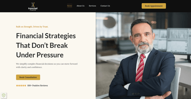 Ironclad Financial Website